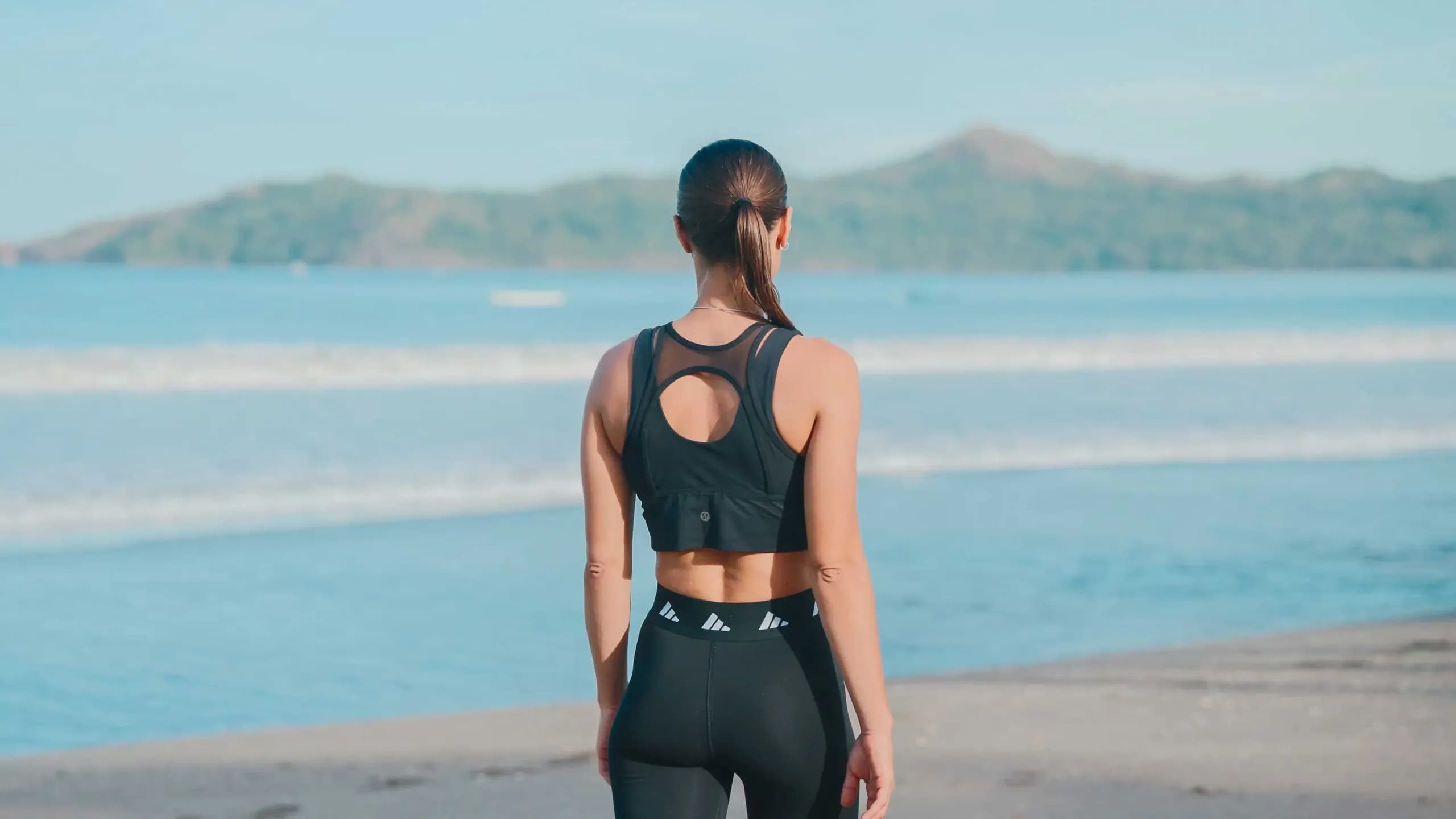 Beachfront walk
